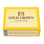 브런즈윅 브런스윅 정품인증 당구몰 브론스윅 골드크라운 당구장초크 쵸크 당구장용품 1개
