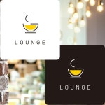 LOUNGE 부착형 정사각안내판 알림판