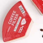 제이제이 COVING 무표백 커피 여과지 1x1 100매