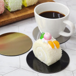 컵 받침 받침대 코스터 티 금속 원형