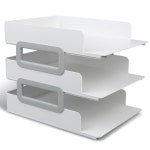 시스맥스 트레이 3단 서류 보관함 수납함 A4