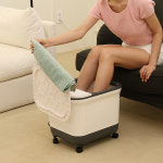 굿디자인샵글로벌 큐릴렉스 습식 족욕기 족탕기 온도조절 스파 발마사지