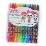 색연필 12색 유아 세트 미술 어린이 드로잉 재료 12색