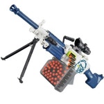 M249 자동 기관총 전동 버스트 너프건 장난감총 소프트