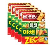 롯데웰푸드 롯데제과 비스킷 4종 총 5세트