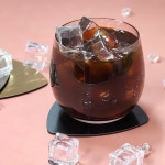 컵 받침 받침대 코스터 티 금속 삼각형