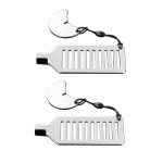 여행용 안전용품 휴대용 도어락 이중잠금장치 실버1P