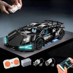 기술 레이싱 스포츠카 모델 빌딩 블록 기술 성인 1 14 DIY Supercar 벽돌 퍼즐 장난감 어린이 성인 선물 1280 과립