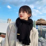 니트 눈꽃 목도리 편한