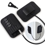 도어락 열림방지 다이얼 와이어 잠금장치 자물쇠