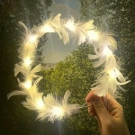 특별한 날 파티 여신 화관 리스 헤어악세서리 LED