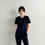 EvermediUniform 에버메디 고급 스판 앞지퍼 수술복 유니폼 상의 여자 L77