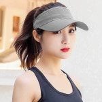 그레이 썬캡 여성썬캡 여름모자 골프썬캡