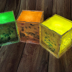 오렌지몰 아크릴 민화 전통문양 무드등 옵션