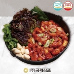 국제식품 국제식품 국제식품 꾸브라 태양초 참나무 훈제 매콤 양념막창 300g 1팩