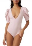 프리피플 프리피플 Va Va Voop 소프트 바디수트 Va Va Voop Bodysuit In Soft