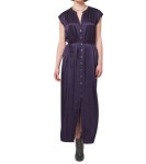 라쿠엘알레그라 다크 에그플랜트 새틴 맥시 드레스 Satin Maxi Dress In Dark Eggplant