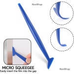 13Pcs NeoWrap 자동차 비닐 포장 도구 키트 펠트 가장자리 스퀴지 플라스틱 스크레이퍼 벽지 필름 스티커 창 색조