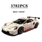 호환 호환블록 레이싱 992 RSR 빌딩 블록 클래식 42056 모델과 호환 장난감 크리스마스 선물 37 MOC-183387