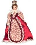 Aztec Imports Inc Dollhouse 미니어처 인형 여성 빅토리안 의상 도자기 G7684