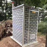 이동식화장실 정화조 간이 부스 축제 사무실 보관함 1 1x1 1x2 3 창고 1개