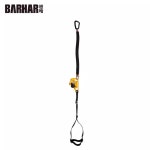 무릎 발 등강기 보호 클라이밍 안전 로프 작업 도르래 고무줄 오렌지무릎 발끈