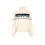 JJ지고트 블록 레터링 집업 풀오버 니트 GNBA1POR5