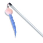 고양이 밍크 실리콘 롱스틱 1P 방울 막대 낚시대