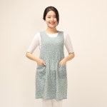 이솔홈 이솔홈 해피 원피스 앞치마 민트 1개