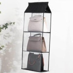 가방정리대 가방수납행거 가방보관걸이 걸이형수납함