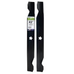 맥스파워 MaxPower 2-블레이드 세트 106 42 컷 풀란 허스크바나 크래프트맨 교체용 138498 138971 561713B