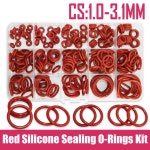 실리콘 O 링 CS 1 1 5 2 0 2 4 3 1 씰링 와셔 VMQ 배관 가스켓 오일 저항성 내열성 오링