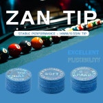 Zan Tip 프리미엄 당구 큐 팁 Zan Tip 표준 전문 당구 큐 스틱 팁 액세서리