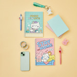 엠에이치앤코 버터 버터 BUTTER 스테이 홈 밀크캣 스크래빗 버터곰 A5노트 FM0124021