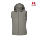 콜핑 간절기 남성 경량 스트레치 소재 후드탈부착 조끼 SC