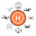 드론 쿼드콥터 액세서리 범용 접이식 랜딩 패드 RC 매트 주차 앞치마