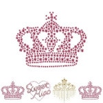 의류 리폼 핫픽스 모티브 crown-001 소품 리폼 디자인 가방 티셔츠 꾸미기