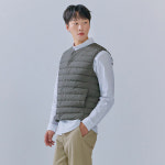 체이스컬트 투웨이넥 경량 다운 베스트 cfzk7301