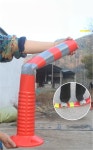 완성 차선규제봉 대형 출입차량통제 안전봉 도로봉