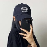 빈티지 야구모자 남녀공용 볼캡 데일리 레터링