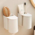 위생 모던 자석 양치세트수납 양치컵 개인양치컵 뒤집어양치컵