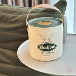 손잡이 두루마리 휴지 케이스