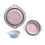 원형 폴딩 접이식 대야 중형