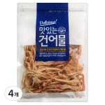 해맑은푸드 바베큐 조미오징어 300g 4개