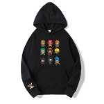 곰돌이 푸 애니메이션 만화 후드티 티셔츠 스트릿패션 H0502