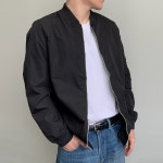 노블민트 남성 간절기 바람막이 항공점퍼 100