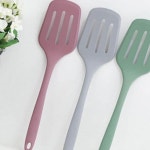 실리콘 뒤지개 대형 요리 식당 조리도구 주방 파스텔 다용도 컬러