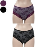 부인용 아줌마 엄마 맥시 레이스라인 삼각팬티 사계절 베이직팬티 부드러운감촉의 막입기좋은스타일 청결감