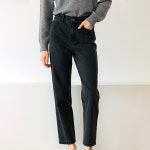 더핸드메이드 가 75000원 55 88 로우 슬렁 기모 진