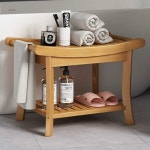 원목 목욕탕 편백나무 방수 벤치 사우나 욕조 목욕 체어 샤워 탈의실 의자